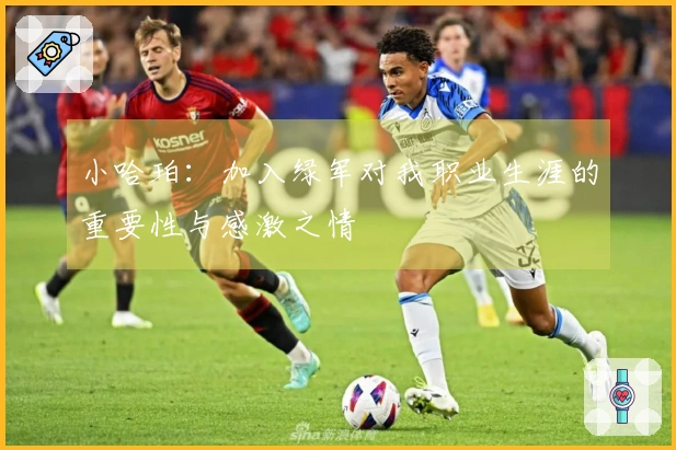 小哈珀：加入绿军对我职业生涯的重要性与感激之情